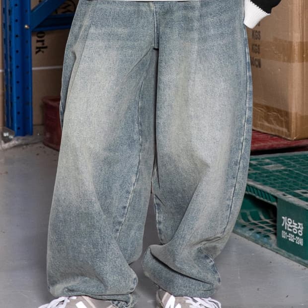 엑스톤즈 데님 팬츠