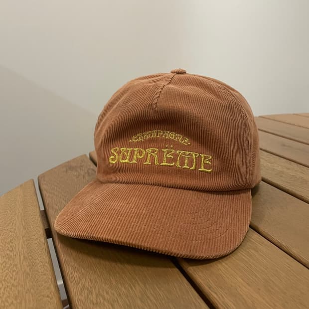 슈프림 코듀로이 볼캡 