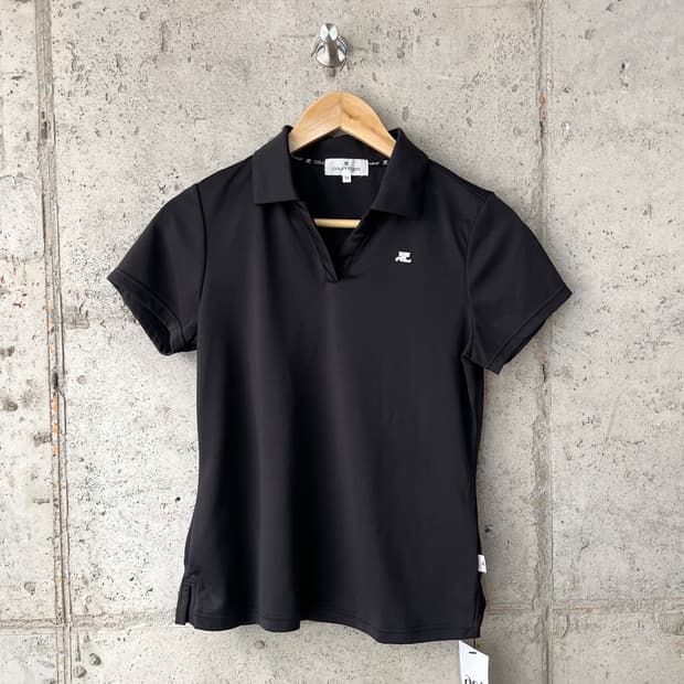 00s Courreges 꾸레쥬 로고 탑