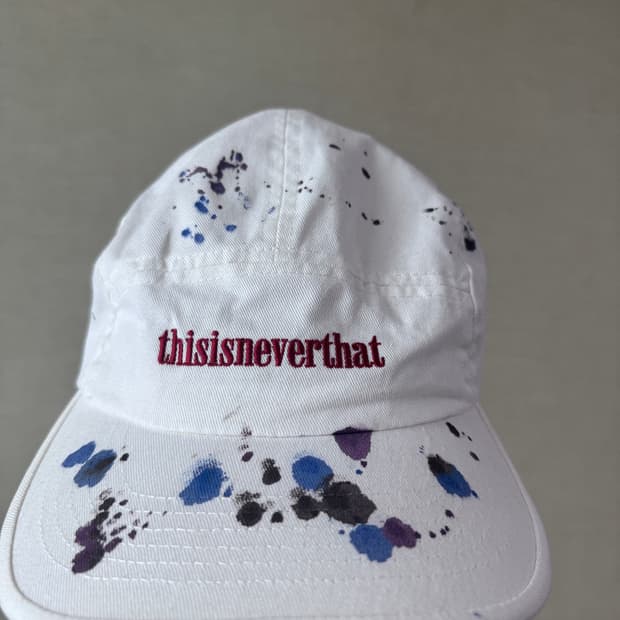 thisisneverthat Paint Cap White!!
