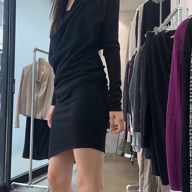 Helmut Lang Wool Dress