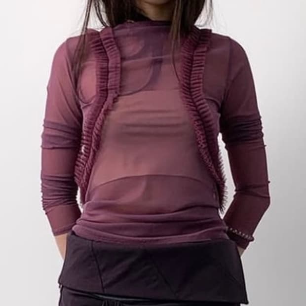 울리카상투스 메쉬탑 퍼플 M