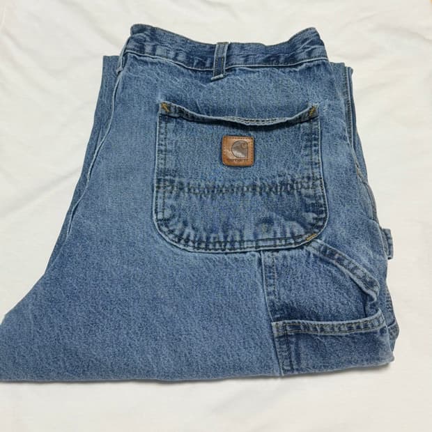 칼하트 데님 카펜터팬츠