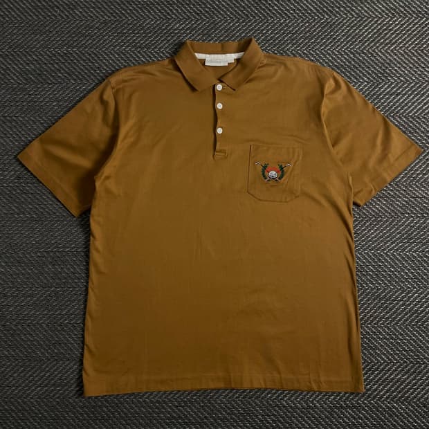 90s 아디다스 올드스쿨 피케이 카라 티셔츠o 3830