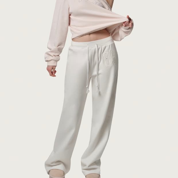 클리시어 09넘버링 팬츠 화이트