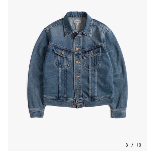 부기홀리데이 10 TRUCKER JACKET [LOT. 411] (BLU