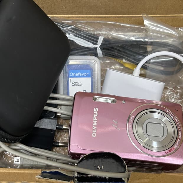 올림푸스 5010 핑크디카