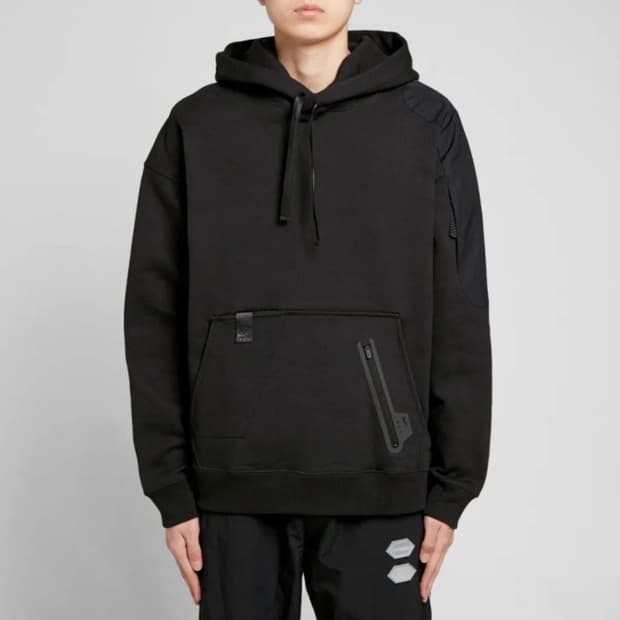 [M] 나이키랩 × 매튜 M 윌리엄스 풀오버 베릴륨 유틸리티 후드 블랙