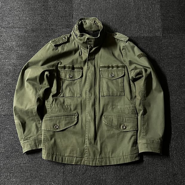 DIESEL 디젤 밀리터리 M-65 필드 자켓