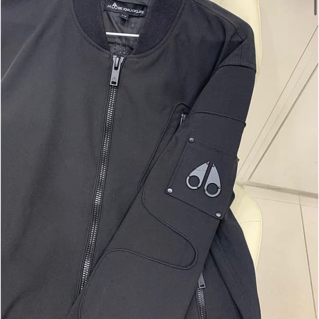 18SS MK 8192 MSJ 무스너클 블랙 봄버 자켓