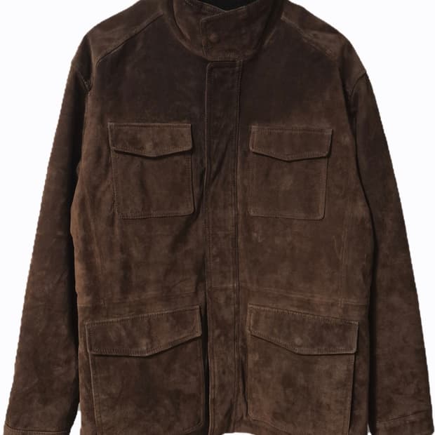 (L) 라운드트리 앤 요크 스웨이드 필드 자켓