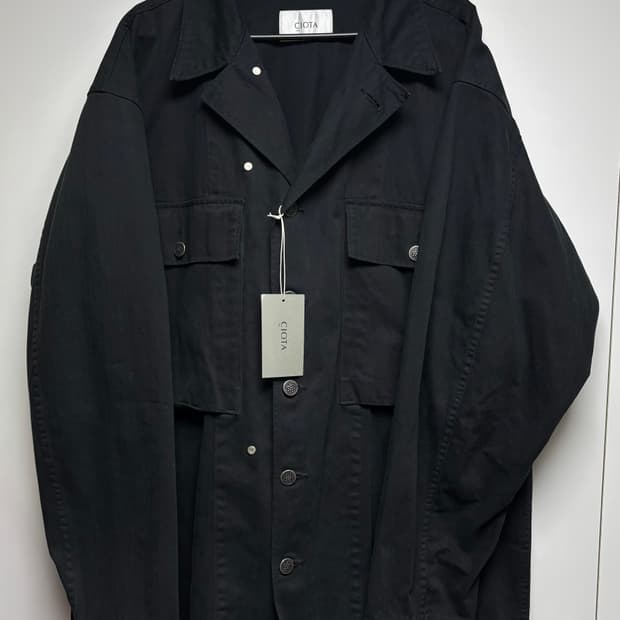 시오타 hbt m43 블랙 스톤워시드 6사이즈