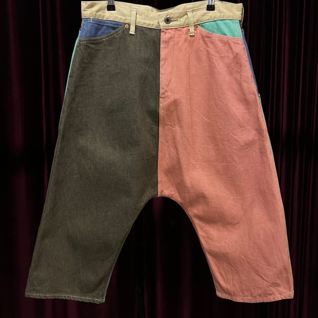 캐피탈 KAPITAL crazy pattern sarouel pants