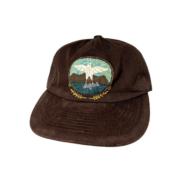 빈티지 5패널 캡 볼캡 모자 커스텀 핸드메이드 패치 제작