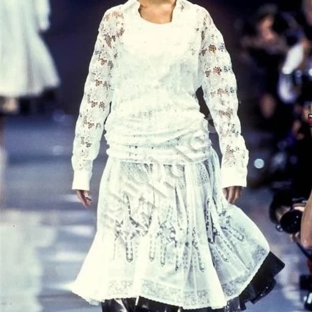 92SS 서클 시어 스커트