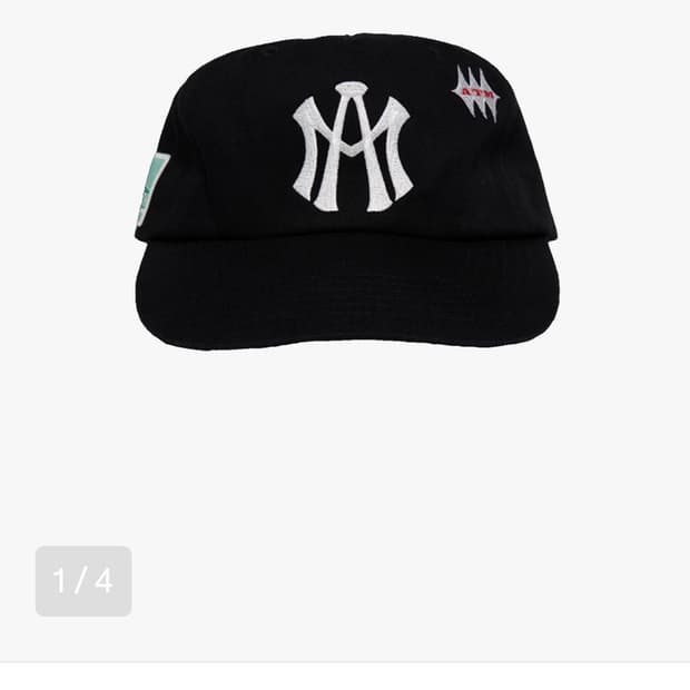 ATM Logo Ball Cap (Black OS)