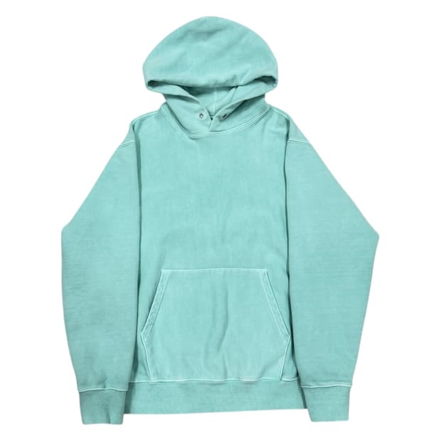 KHAKIS 카키스 오버다이드 후드티 민트 그린 2