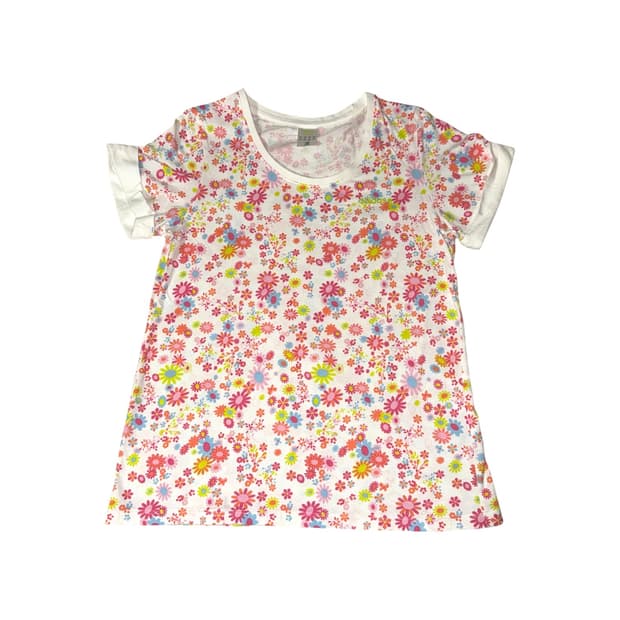 adidas vintage flowers t-shirt 