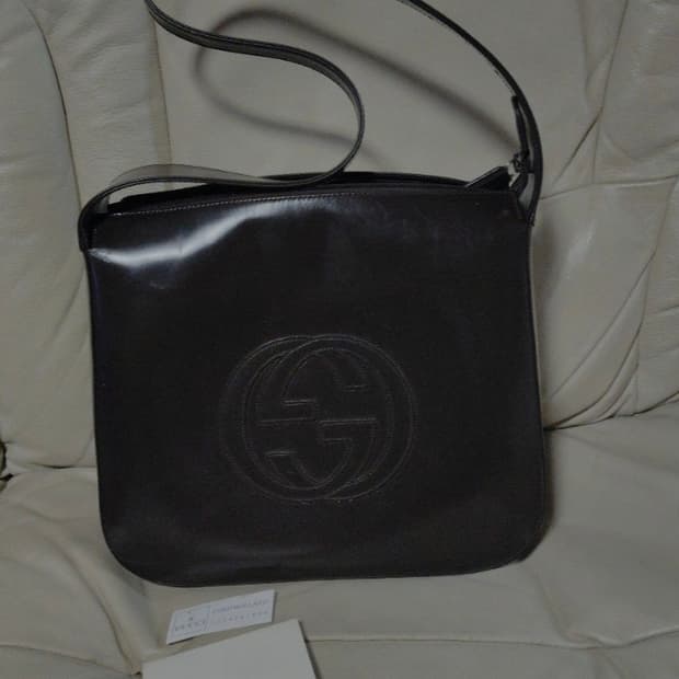 구찌빈티지숄더백