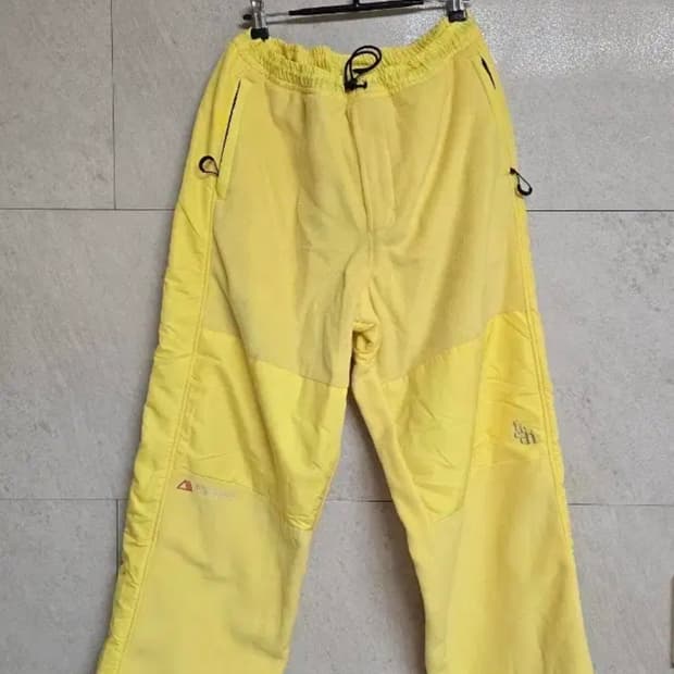 fetch 후리스 노랑 남성m