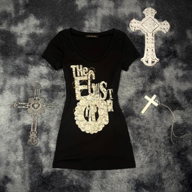 ✟ 에고이스트 큐빅 슬림핏 반팔 ✟