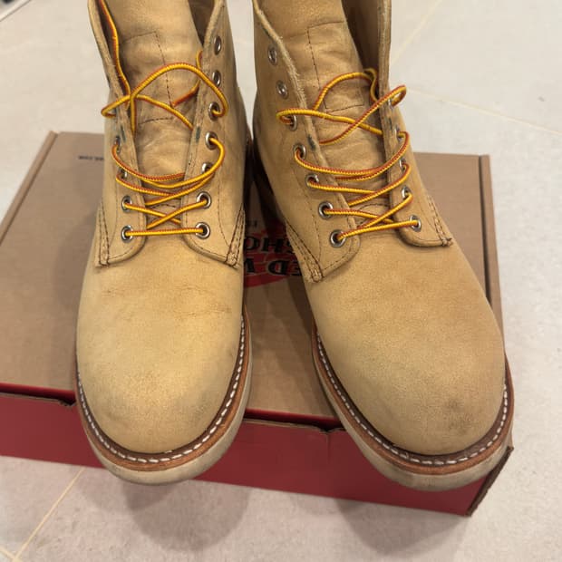 레드윙 8167 8D 라운드토 러프아웃