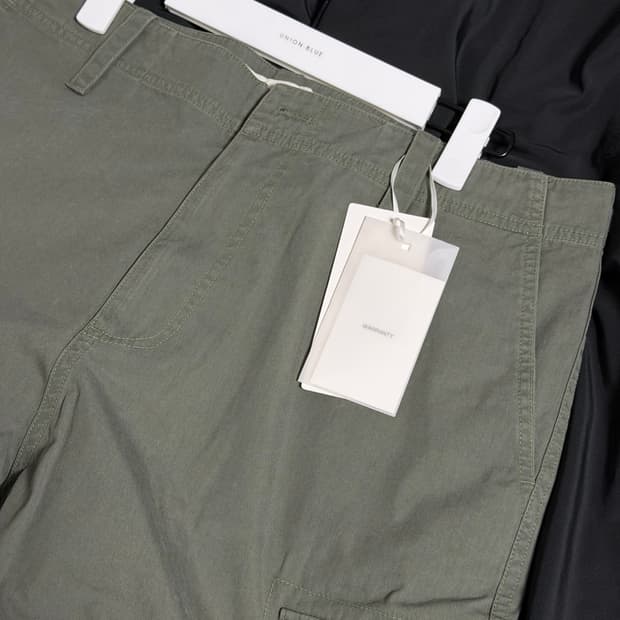 유니온블루 데미지드 레플리카 V2 카키 XL 새상품