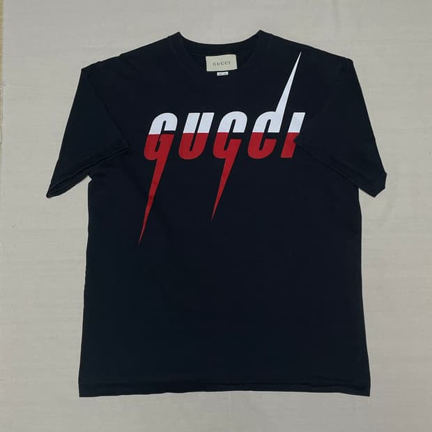 [백화점판] 구찌 블레이드 반팔 티셔츠 [L]