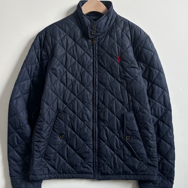 Polo 폴로 랄프로렌 신형 레드포니 네이비컬러 퀼팅 자켓