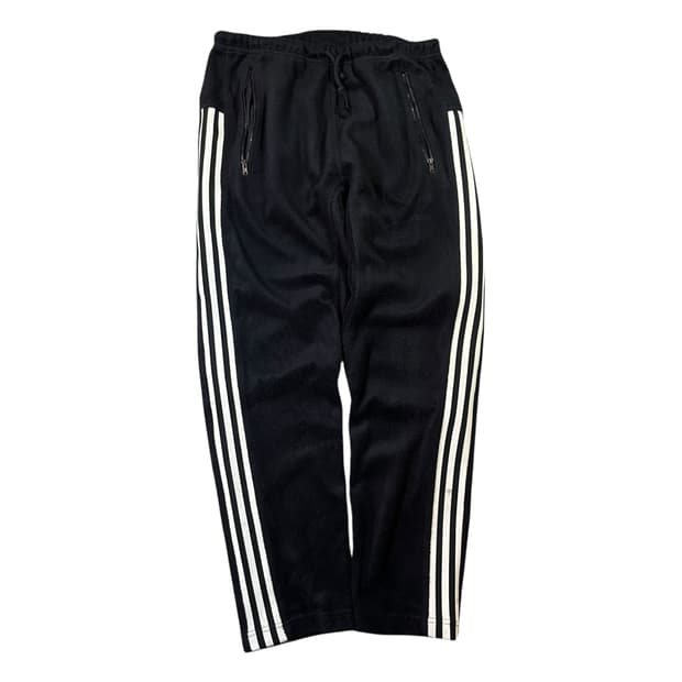 아디다스 플리스 삼선 트랙 팬츠