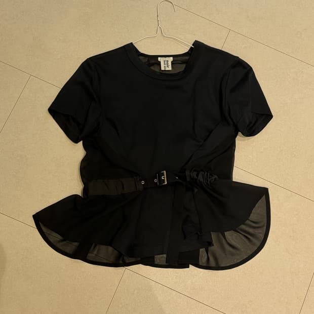 noir kei ninomiya XS 블라우스