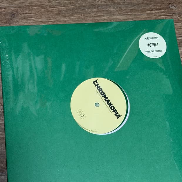 크로마코피아 테스트 프레싱 lp (타일러 더 크리에이터) 판매합니다.