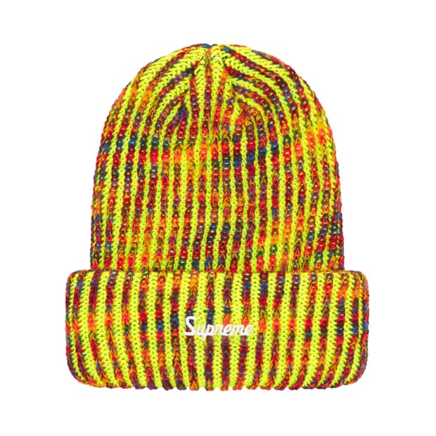 25fw 슈프림 레인보우 루즈 게이지 비니