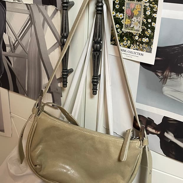 레이드백 미니 숄더백 (토프)