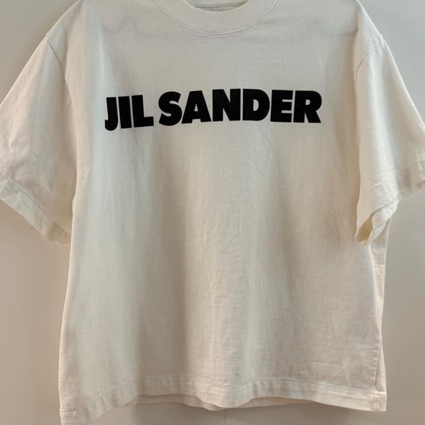 질 샌더 (Jil Sander) 시그니처 로고 티셔츠 (S)