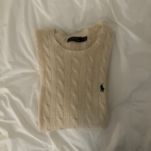 폴로 캐시미어트 니트