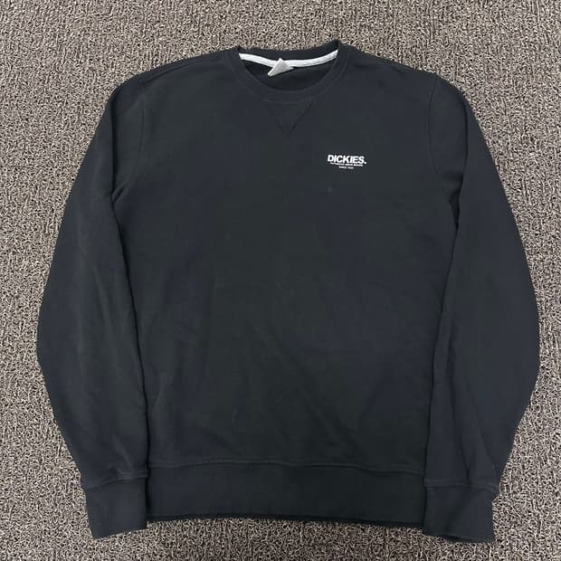 Dickies 디키즈 맨투맨 블랙 105(XL)