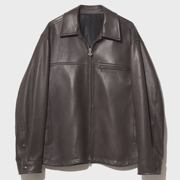 SOLID HOMME leather jacket
