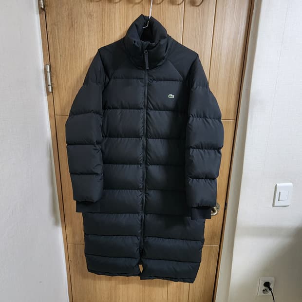 (XS)여성 라코스테 다운 롱패딩