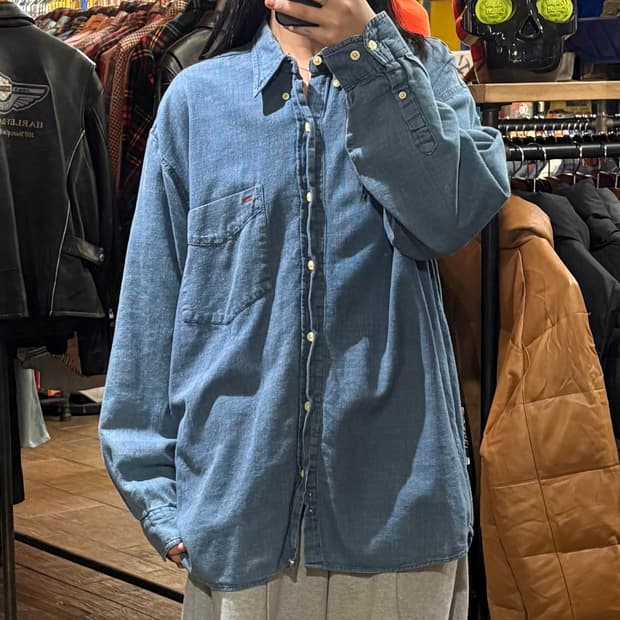 [HI] Carhartt 칼하트 긴팔셔츠 블루