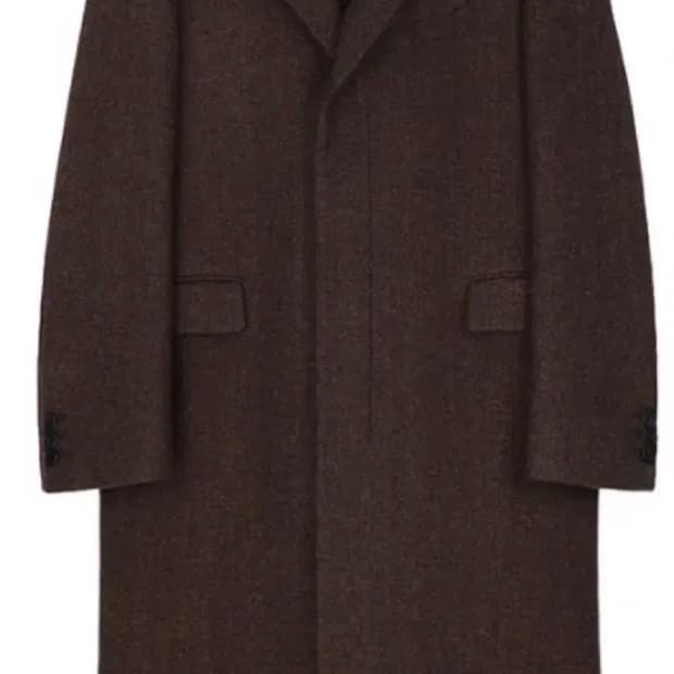 토니웩 헤링본 싱글 브레스티드 코트 50 L 