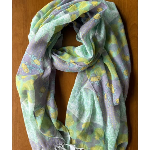 일본빈티지 봄 스카프