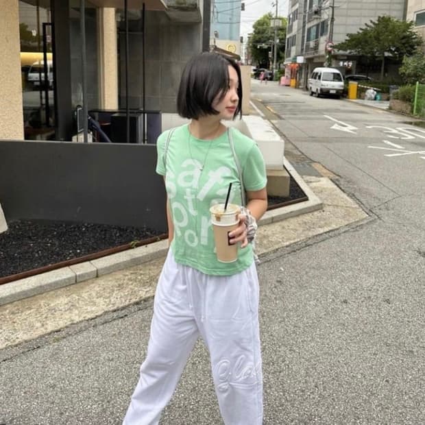사파리스팟 티켓팅 티 민트 반팔티셔츠