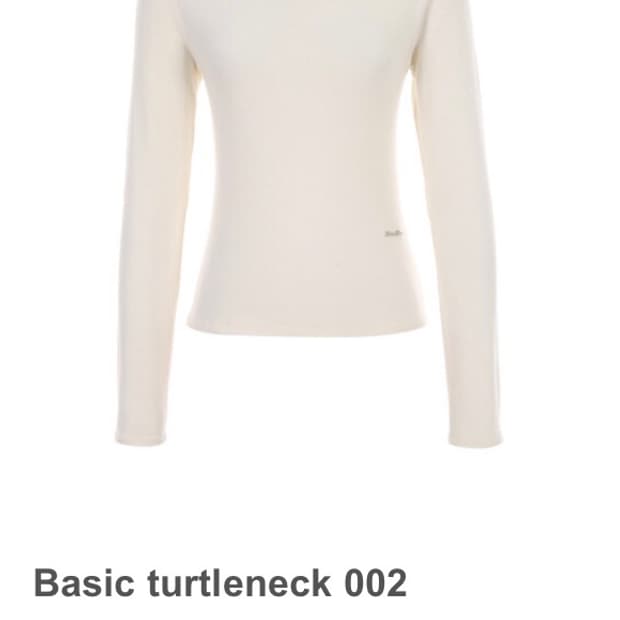 (새상품) wsc archive Basic turtleneck 002