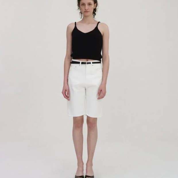 낫띵리튼 jerry knit cami top bk