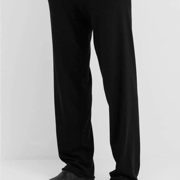 extreme cashmere relax 팬츠 블랙