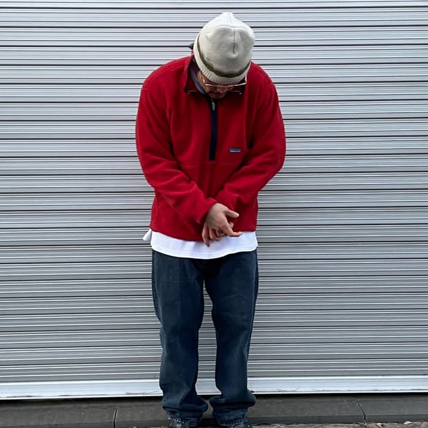 00s Patagonia Marsupial Red Zip-up