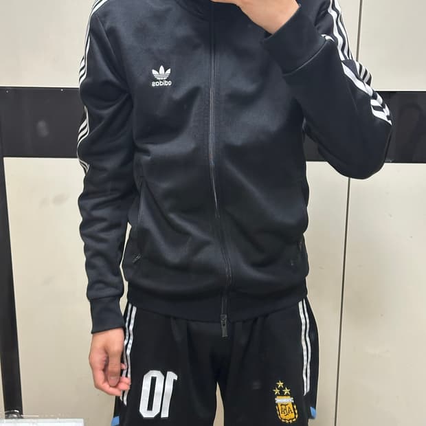 [M] 아디다스 아디컬러 클래식 트랙탑 져지 블랙