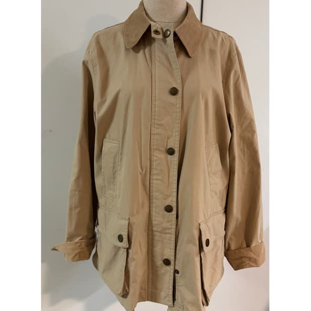 랄프로렌 여성 왁스 자켓