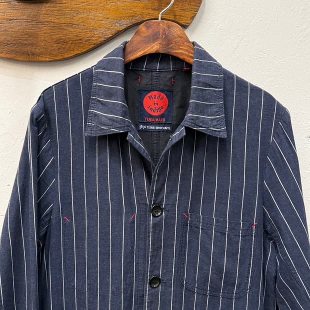 S) TIGRE BROCANTE Indigo French Work Jac